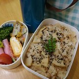 春なので…タケノコご飯のお弁当☆